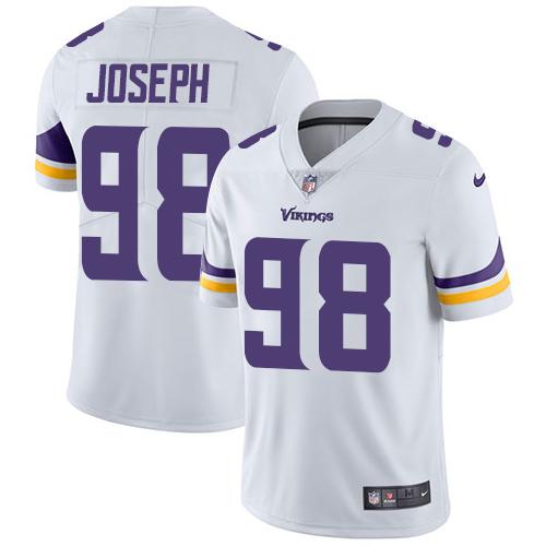 Men 2019 Minnesota Vikings #98 Linval Joseph White Nike Vapor Untouchable Limited NFL Jersey
